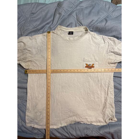 Vintage Harley-Davidson Holoubek T-Shirt XXL Atlanta GA Pocket Made in USA - Picture 10 of 10